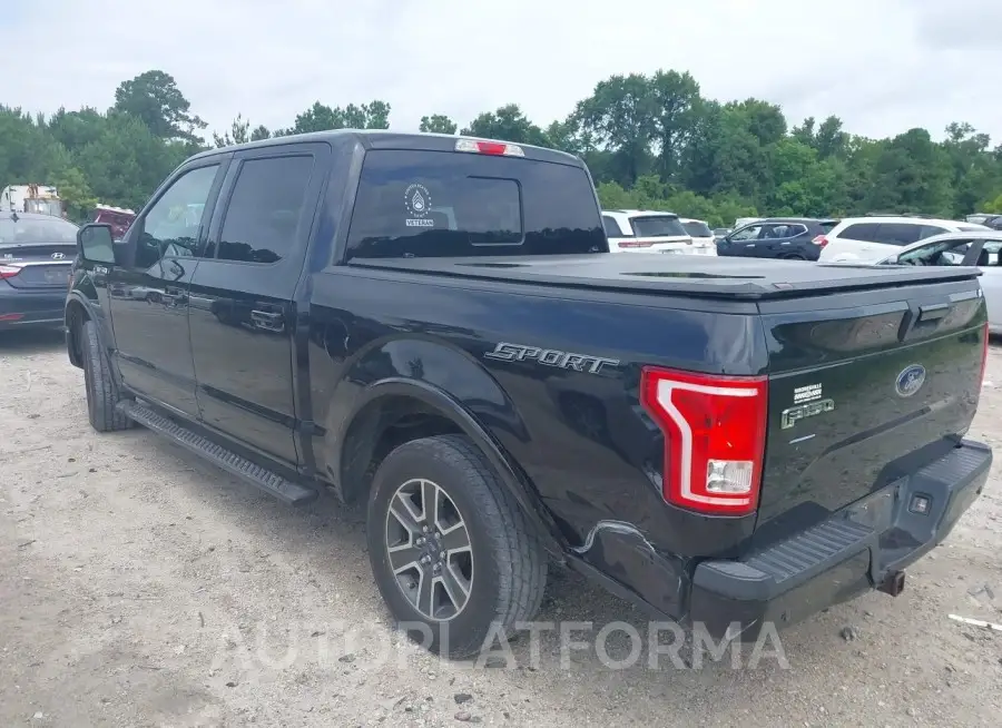 FORD F-150 2015 vin 1FTEW1CF6FFC57938 from auto auction Iaai