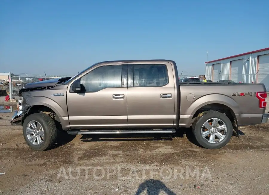 FORD F-150 2018 vin 1FTEW1E51JKC08571 from auto auction Iaai