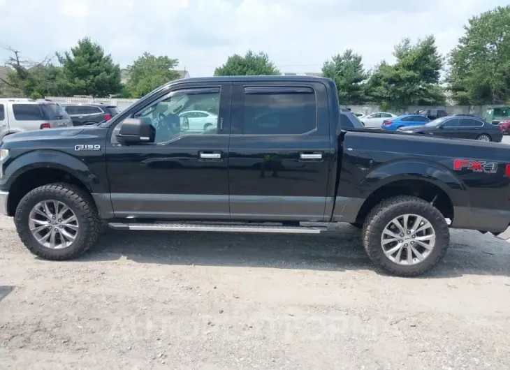 FORD F-150 2016 vin 1FTEW1EF1GFC10928 from auto auction Iaai