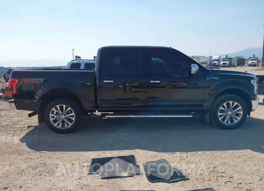 FORD F-150 2017 vin 1FTEW1EF1HFC22157 from auto auction Iaai