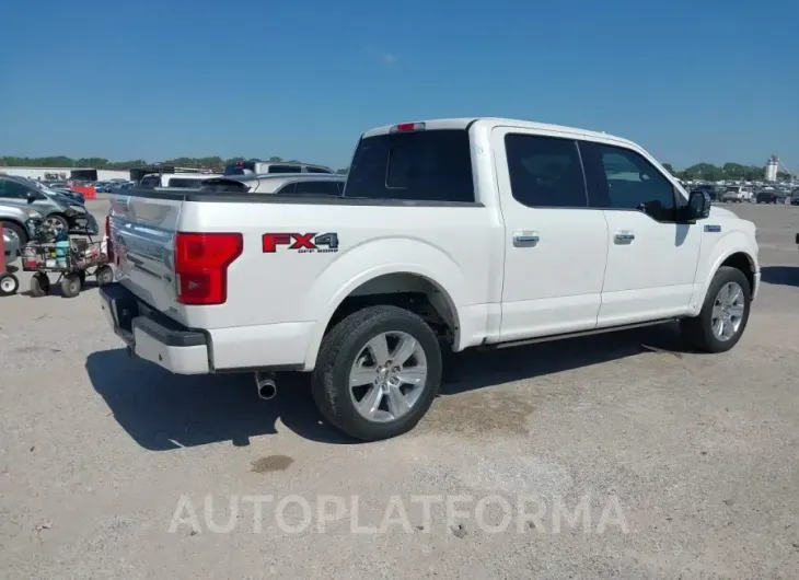 FORD F-150 2018 vin 1FTEW1EG5JFB43573 from auto auction Iaai