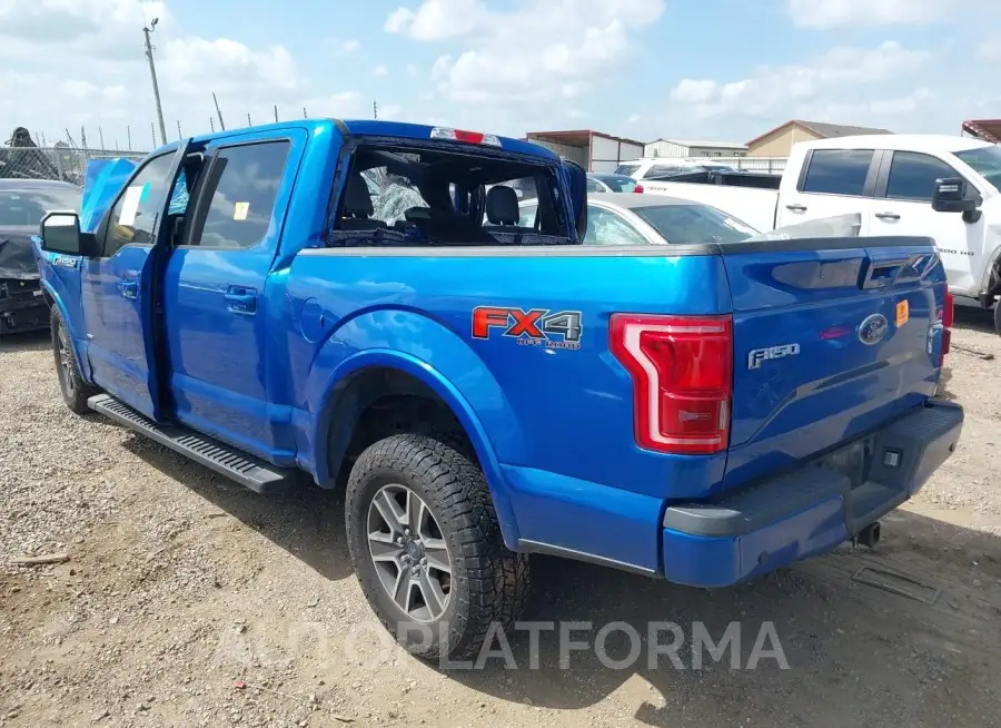 FORD F-150 2015 vin 1FTEW1EP8FKE37354 from auto auction Iaai