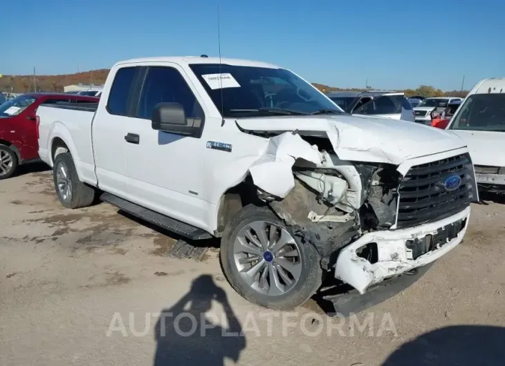 FORD F-150 2017 vin 1FTEX1EP2HKC72059 from auto auction Iaai