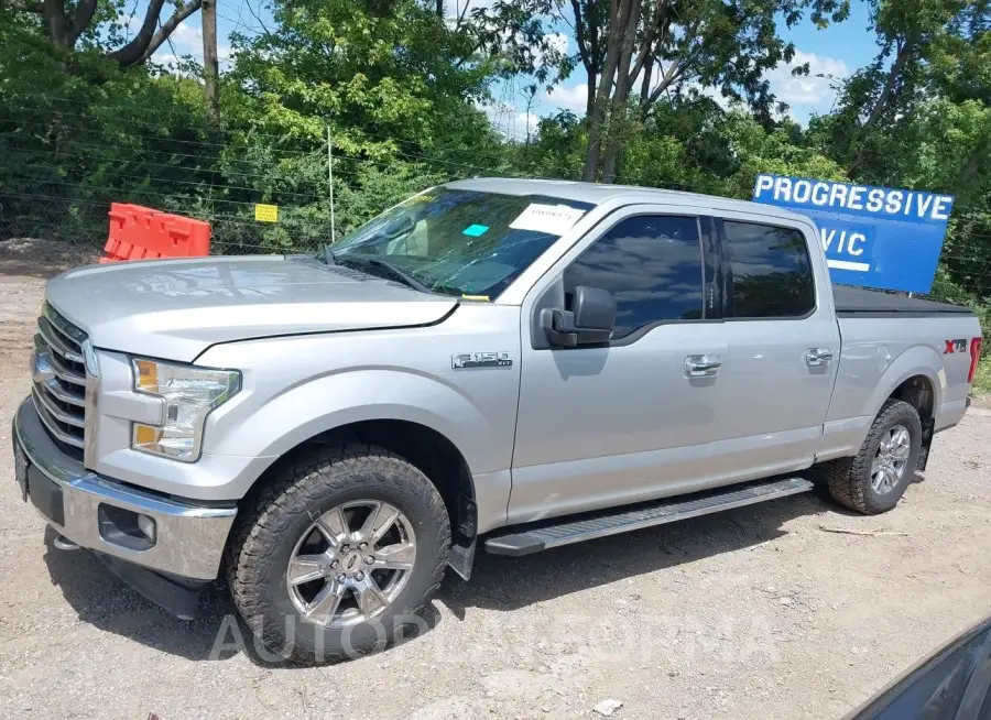 FORD F-150 2017 vin 1FTFW1EF2HKC08523 from auto auction Iaai