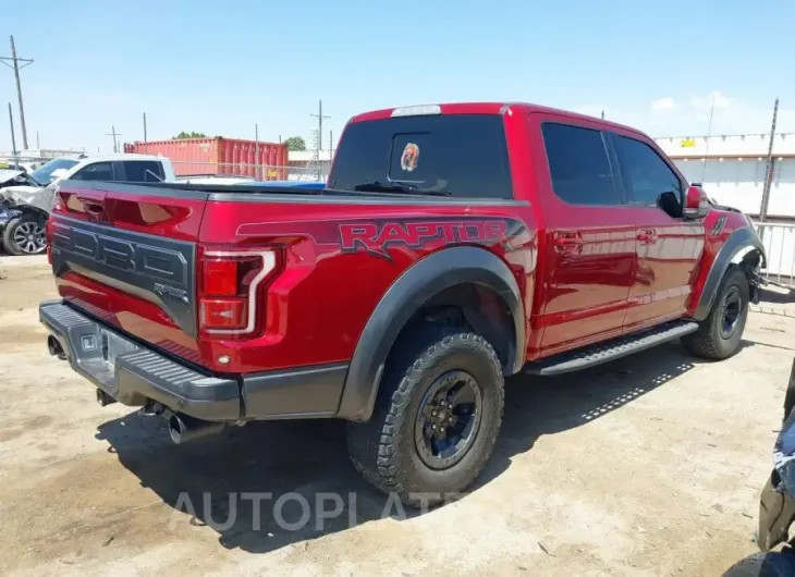 FORD F-150 2018 vin 1FTFW1RG1JFD72976 from auto auction Iaai