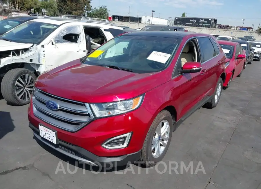 FORD EDGE 2016 vin 2FMPK3J99GBB75309 from auto auction Iaai