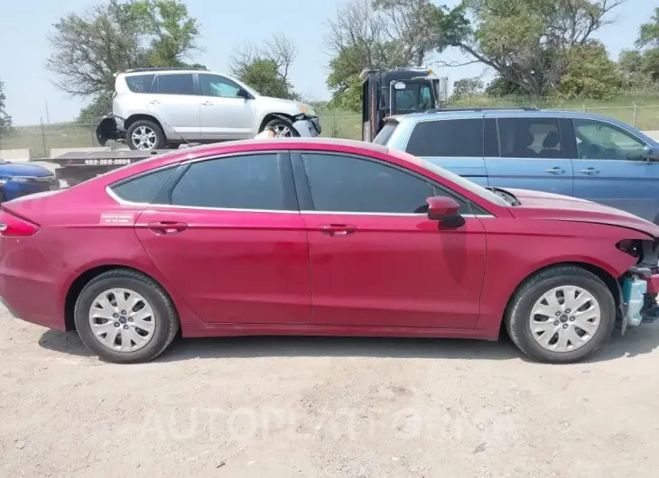 FORD FUSION 2019 vin 3FA6P0G78KR172066 from auto auction Iaai