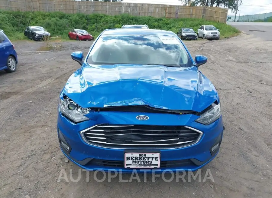 FORD FUSION 2020 vin 3FA6P0HDXLR225288 from auto auction Iaai