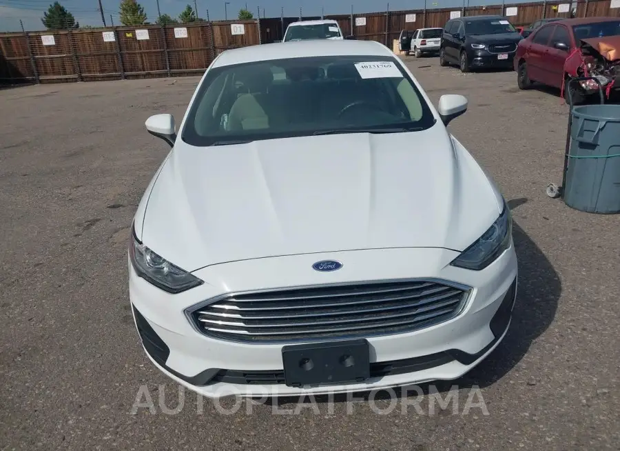 FORD FUSION HYBRID 2019 vin 3FA6P0LU1KR210460 from auto auction Iaai