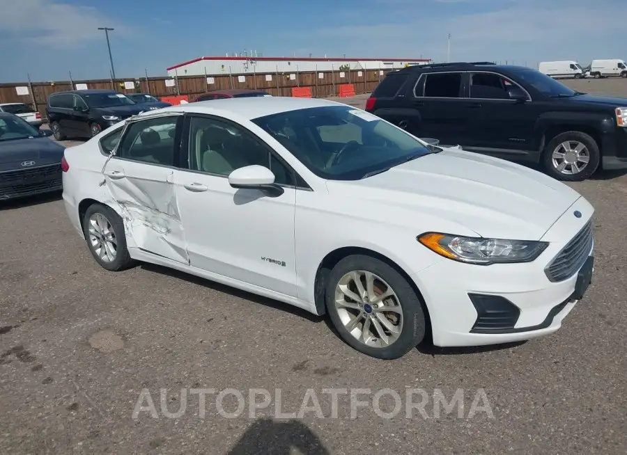 FORD FUSION HYBRID 2019 vin 3FA6P0LU1KR210460 from auto auction Iaai