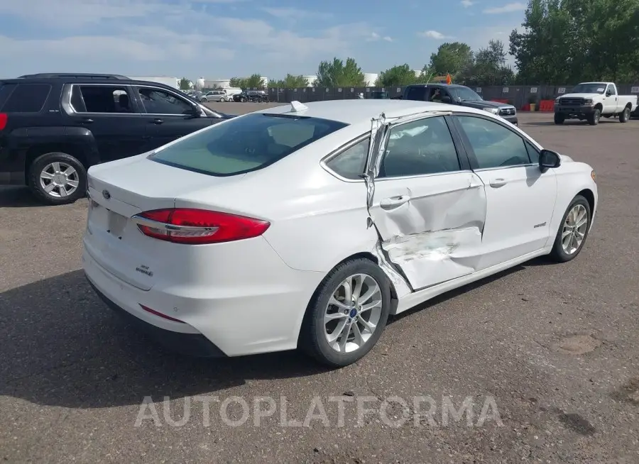 FORD FUSION HYBRID 2019 vin 3FA6P0LU1KR210460 from auto auction Iaai