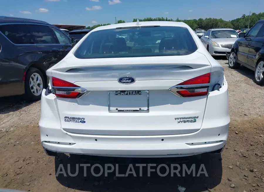 FORD FUSION HYBRID 2019 vin 3FA6P0RU6KR260522 from auto auction Iaai