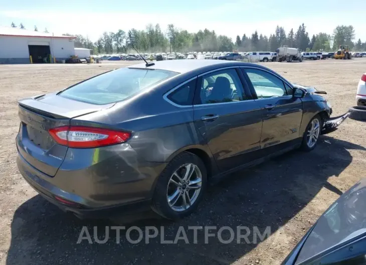 FORD FUSION ENERGI 2015 vin 3FA6P0SU5FR254890 from auto auction Iaai