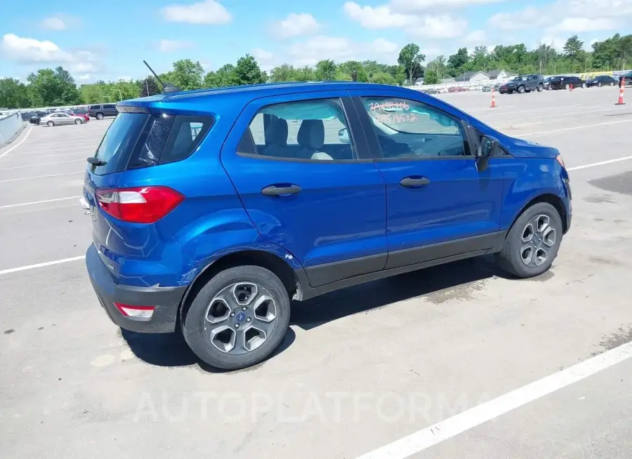 FORD ECOSPORT 2020 vin MAJ3S2FE1LC337775 from auto auction Iaai