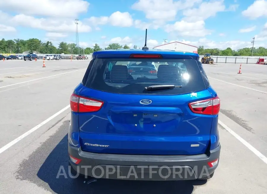 FORD ECOSPORT 2020 vin MAJ3S2FE1LC337775 from auto auction Iaai