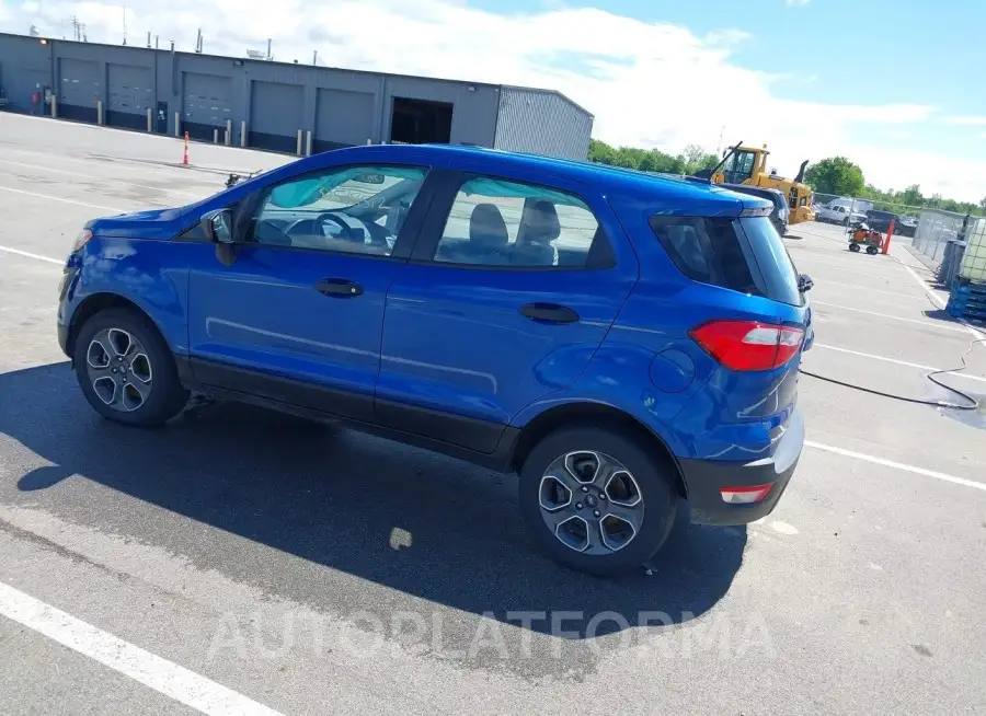 FORD ECOSPORT 2020 vin MAJ3S2FE1LC337775 from auto auction Iaai