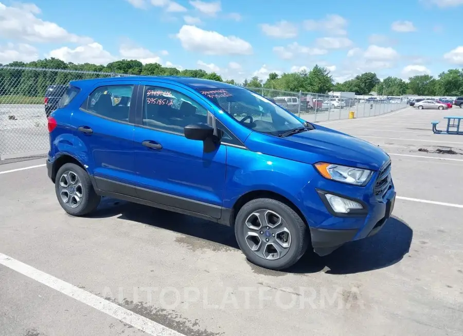 FORD ECOSPORT 2020 vin MAJ3S2FE1LC337775 from auto auction Iaai