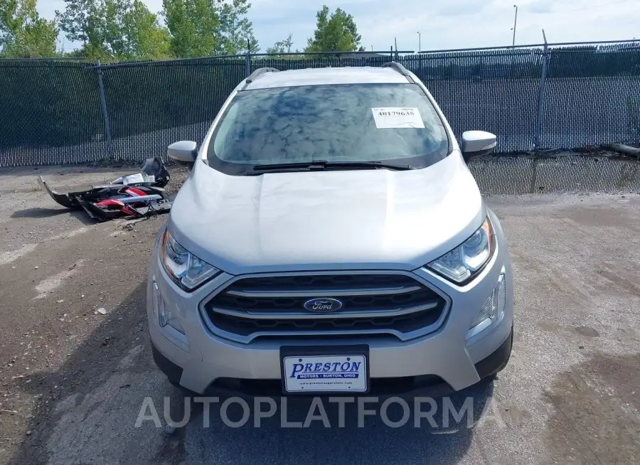 FORD ECOSPORT 2020 vin MAJ3S2GE7LC332286 from auto auction Iaai