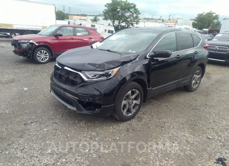 HONDA CR-V 2017 vin 2HKRW2H84HH644370 from auto auction Iaai