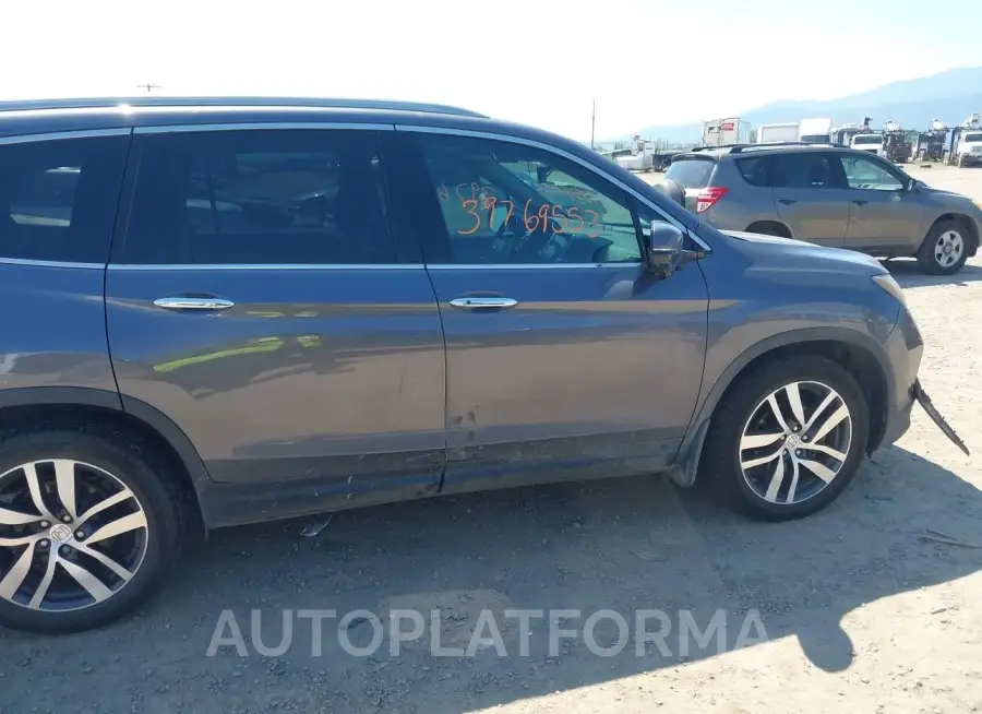 HONDA PILOT 2016 vin 5FNYF5H91GB039208 from auto auction Iaai