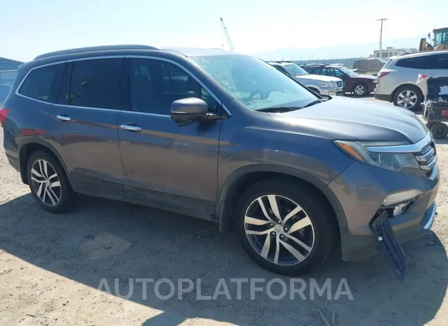 HONDA PILOT 2016 vin 5FNYF5H91GB039208 from auto auction Iaai