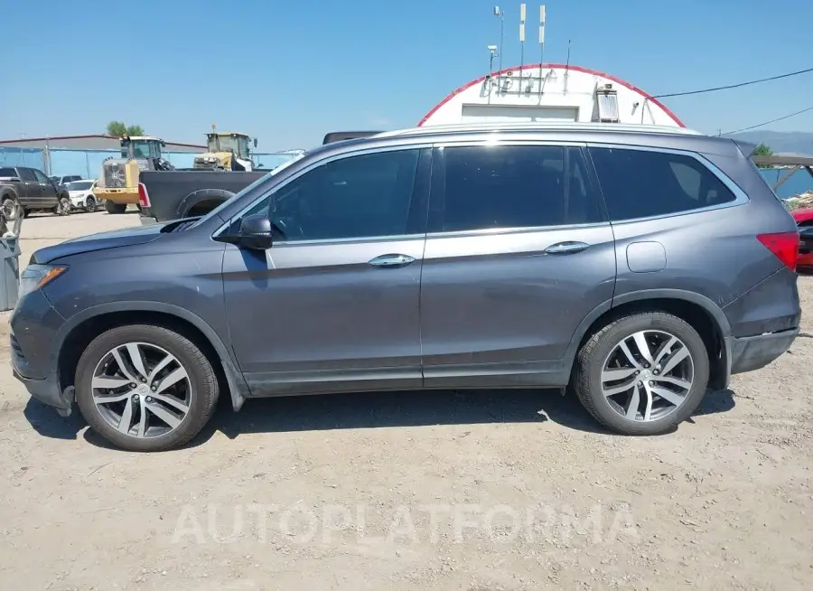 HONDA PILOT 2016 vin 5FNYF5H91GB039208 from auto auction Iaai