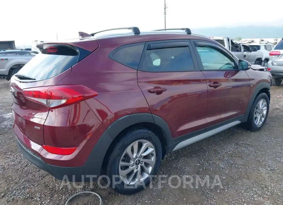 HYUNDAI TUCSON 2017 vin KM8J3CA43HU529912 from auto auction Iaai