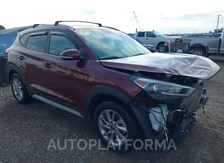 HYUNDAI TUCSON 2017 vin KM8J3CA43HU529912 from auto auction Iaai