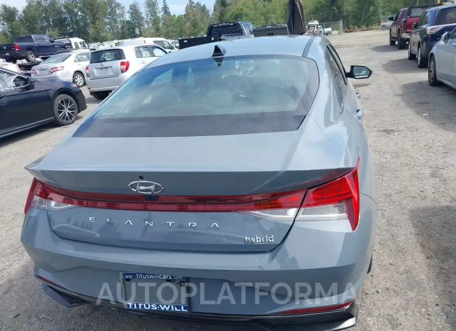 HYUNDAI ELANTRA HYBRID 2023 vin KMHLN4AJ0PU048884 from auto auction Iaai