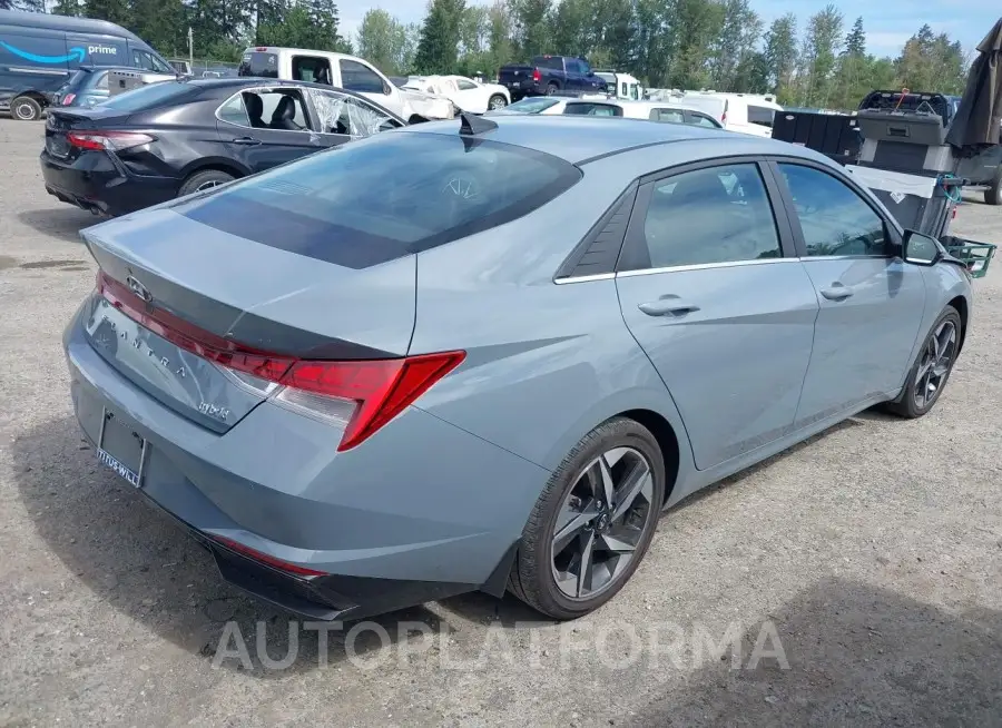 HYUNDAI ELANTRA HYBRID 2023 vin KMHLN4AJ0PU048884 from auto auction Iaai