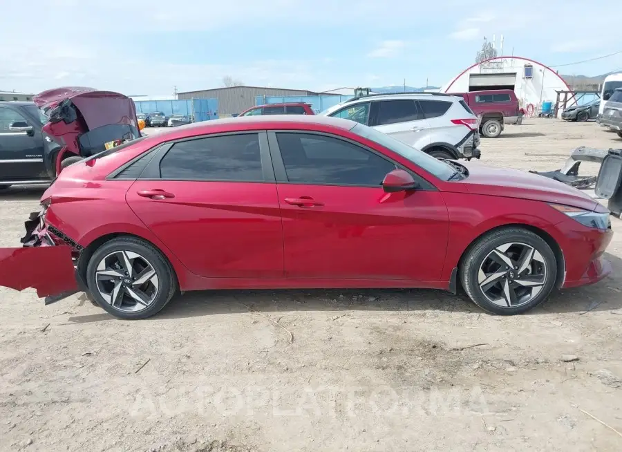 HYUNDAI ELANTRA 2023 vin KMHLS4AG3PU621872 from auto auction Iaai