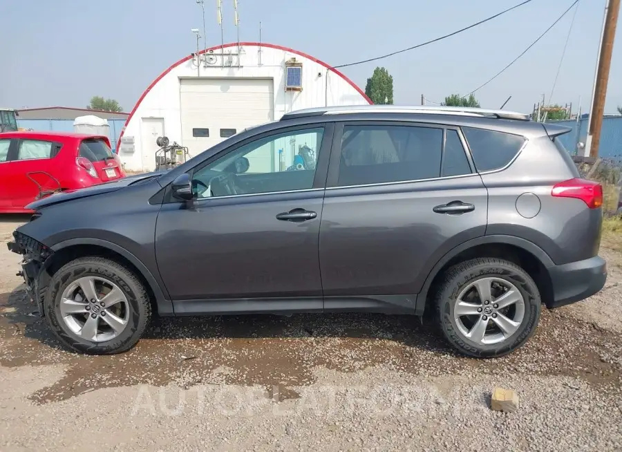 TOYOTA RAV4 2015 vin 2T3RFREV9FW344705 from auto auction Iaai