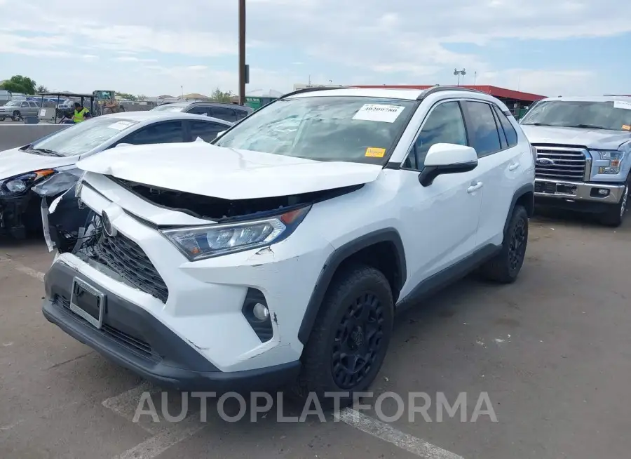 TOYOTA RAV4 2020 vin 2T3W1RFV5LW087392 from auto auction Iaai