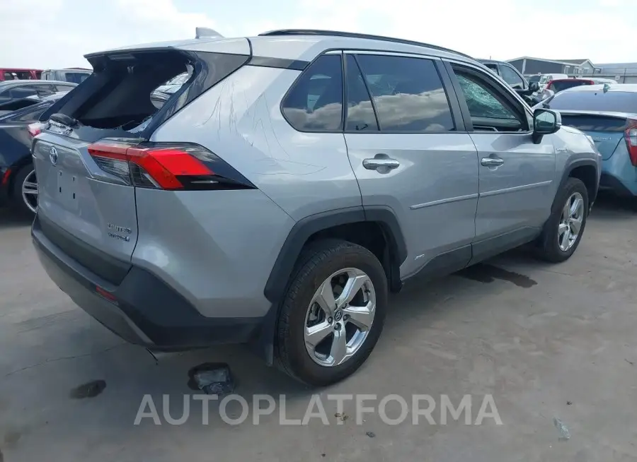 TOYOTA RAV4 HYBRID 2020 vin 4T3DWRFV2LU008673 from auto auction Iaai