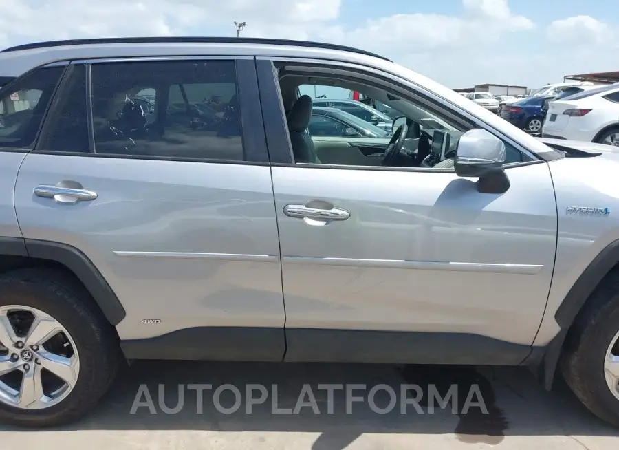 TOYOTA RAV4 HYBRID 2020 vin 4T3DWRFV2LU008673 from auto auction Iaai