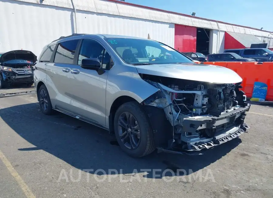 TOYOTA SIENNA 2024 vin 5TDDSKFC4RS119589 from auto auction Iaai