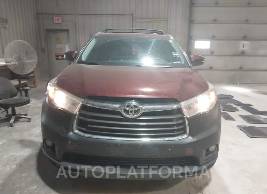 TOYOTA HIGHLANDER 2016 vin 5TDJKRFH7GS289594 from auto auction Iaai