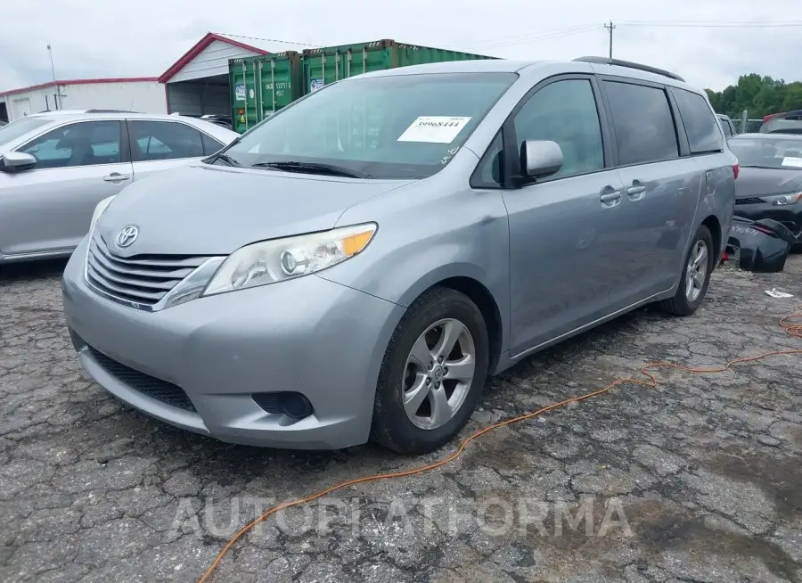 TOYOTA SIENNA 2015 vin 5TDKK3DC2FS590703 from auto auction Iaai