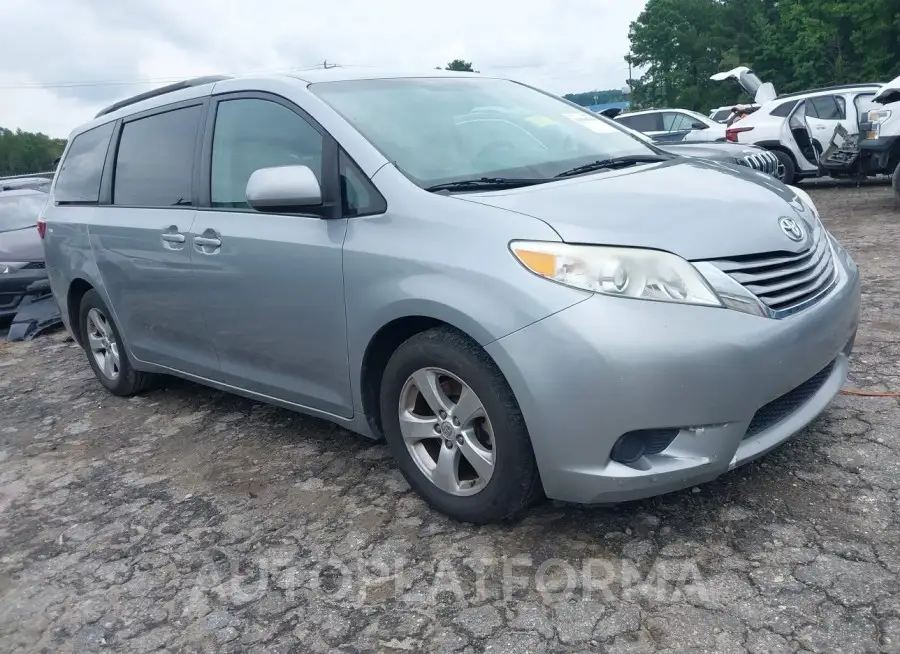 TOYOTA SIENNA 2015 vin 5TDKK3DC2FS590703 from auto auction Iaai