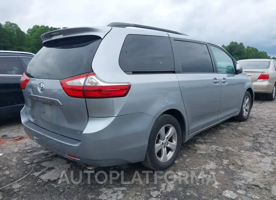 TOYOTA SIENNA 2015 vin 5TDKK3DC2FS590703 from auto auction Iaai