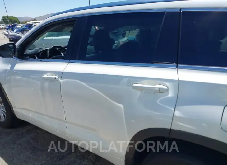 TOYOTA HIGHLANDER 2015 vin 5TDKKRFH6FS101313 from auto auction Iaai