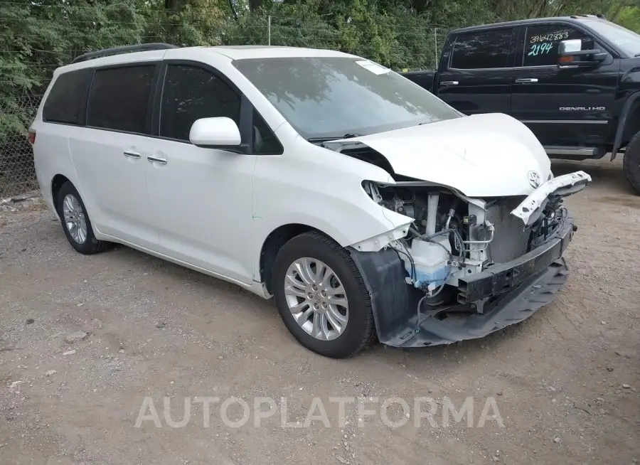 TOYOTA SIENNA 2015 vin 5TDYK3DC1FS653574 from auto auction Iaai