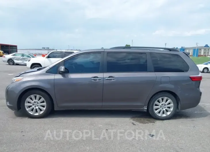 TOYOTA SIENNA 2015 vin 5TDYK3DC5FS688022 from auto auction Iaai