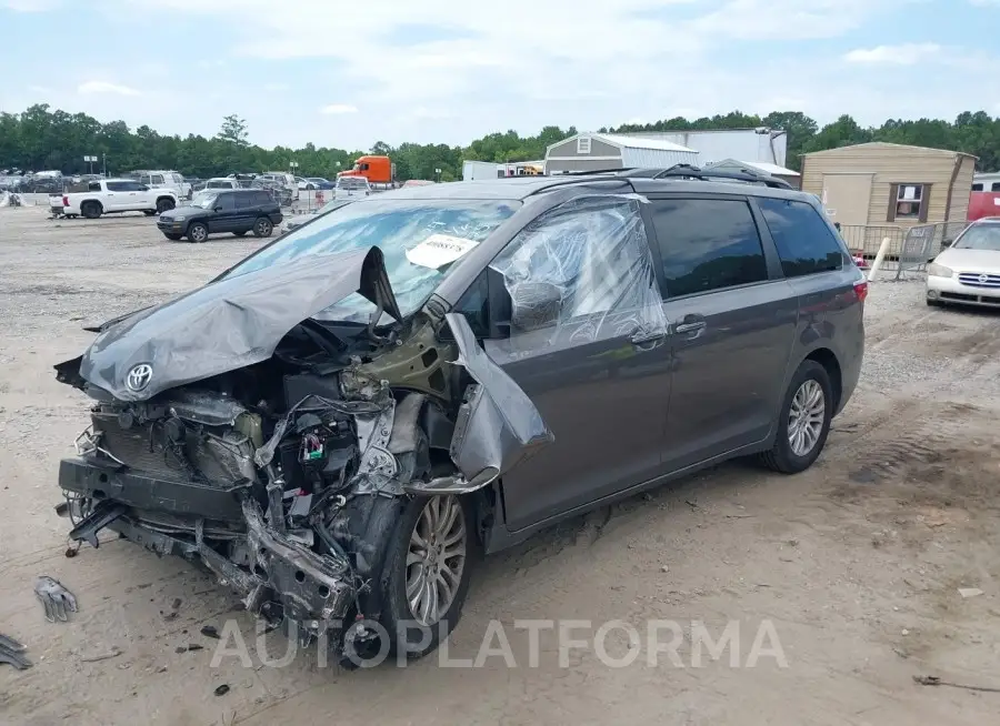 TOYOTA SIENNA 2016 vin 5TDYK3DCXGS713725 from auto auction Iaai