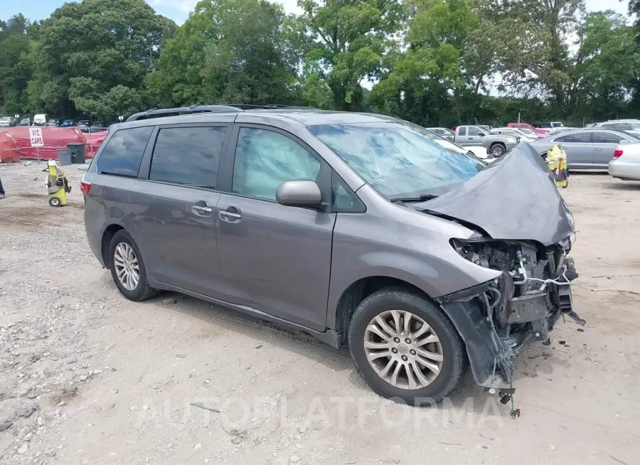 TOYOTA SIENNA 2016 vin 5TDYK3DCXGS713725 from auto auction Iaai