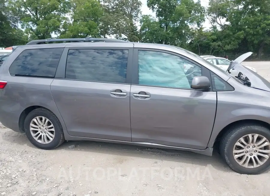 TOYOTA SIENNA 2016 vin 5TDYK3DCXGS713725 from auto auction Iaai