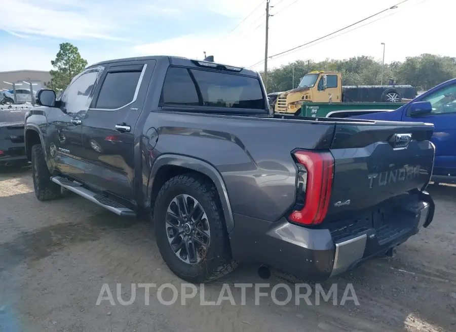 TOYOTA TUNDRA 2022 vin 5TFJA5DB1NX002008 from auto auction Iaai