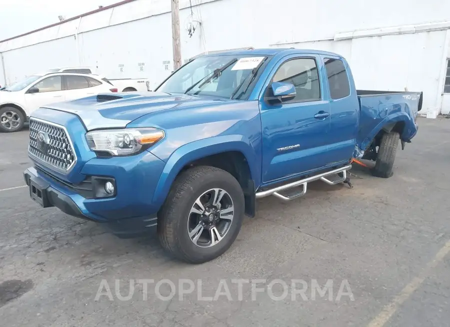 TOYOTA TACOMA 2018 vin 5TFSZ5AN9JX156116 from auto auction Iaai