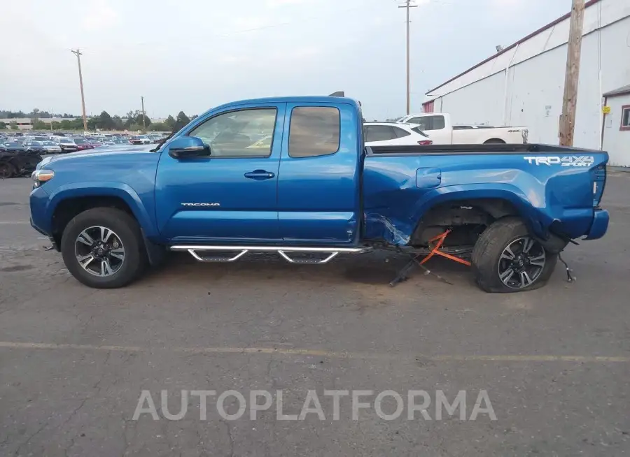 TOYOTA TACOMA 2018 vin 5TFSZ5AN9JX156116 from auto auction Iaai