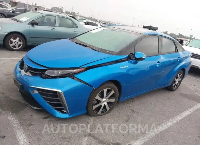 TOYOTA MIRAI 2017 vin JTDBVRBDXHA003735 from auto auction Iaai